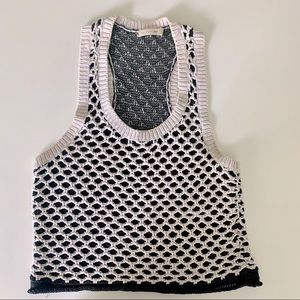 Rag & Bone Knit Vest Top Racerback